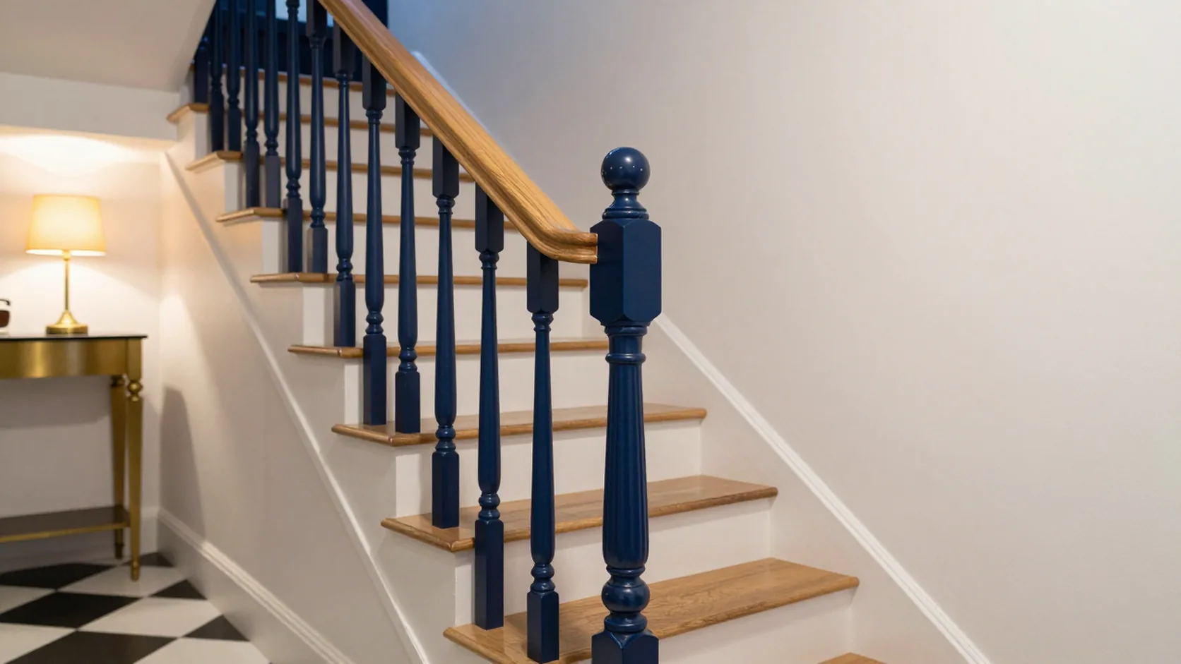 Staircase Spraying